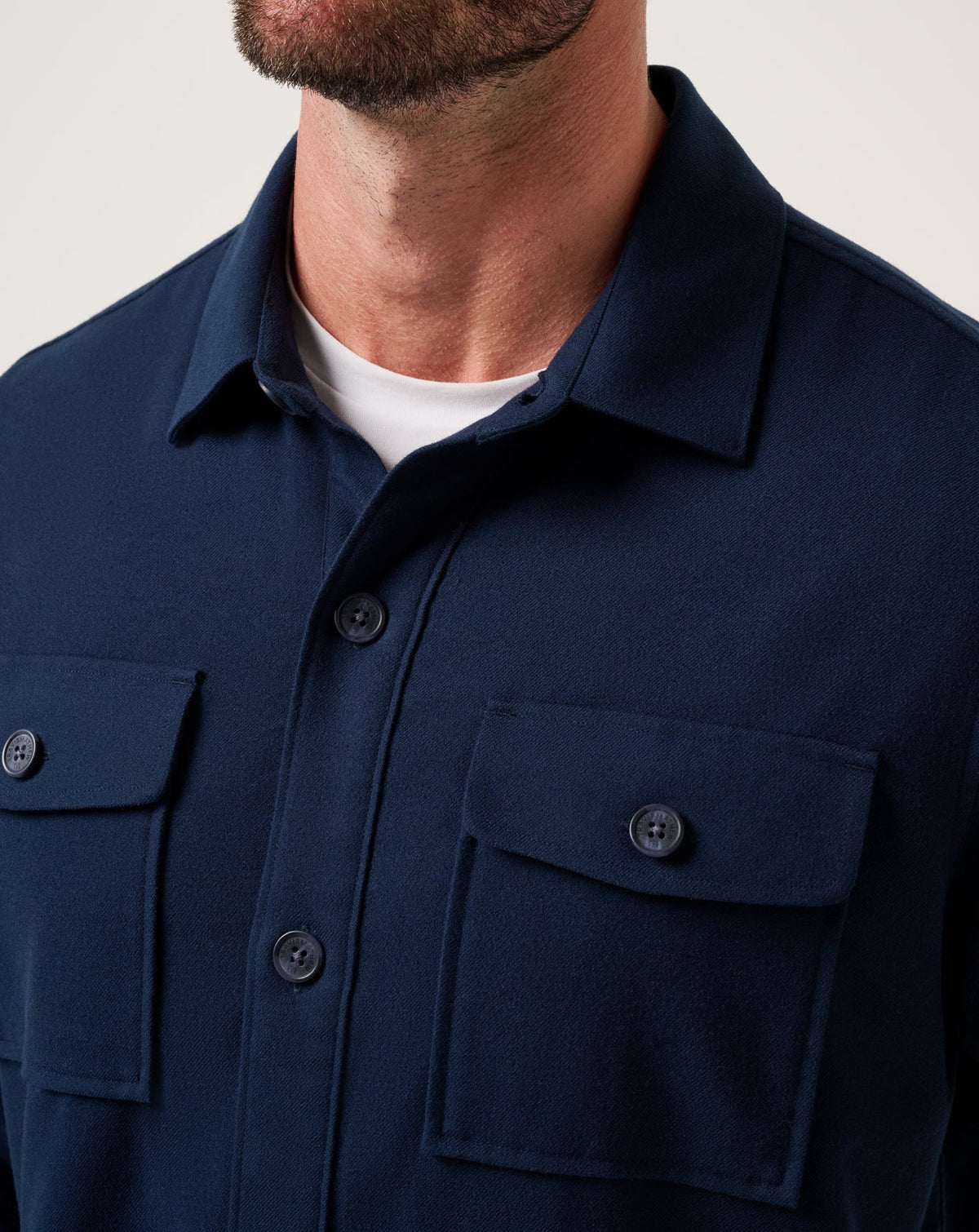 Wanna Bet Shirt Jacket Total Eclipse | Travis Mathew Discount