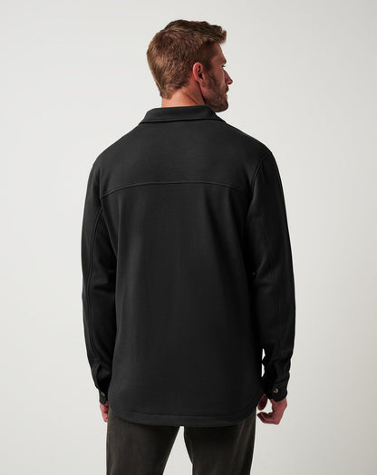 Cloud Shirt Jacket Black | Travis Mathew Deals