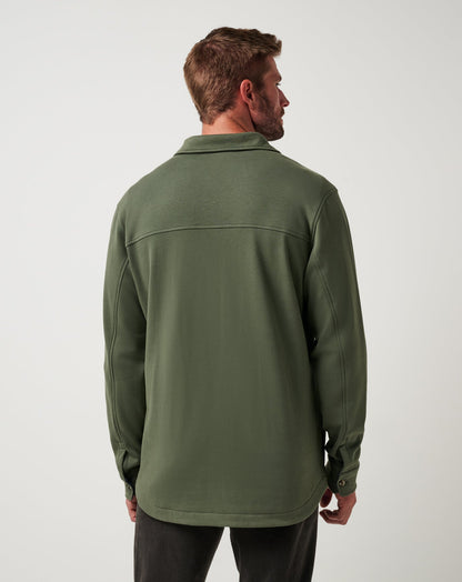 Cloud Shirt Jacket Dark Olive | Travis Mathew Customer Favorite