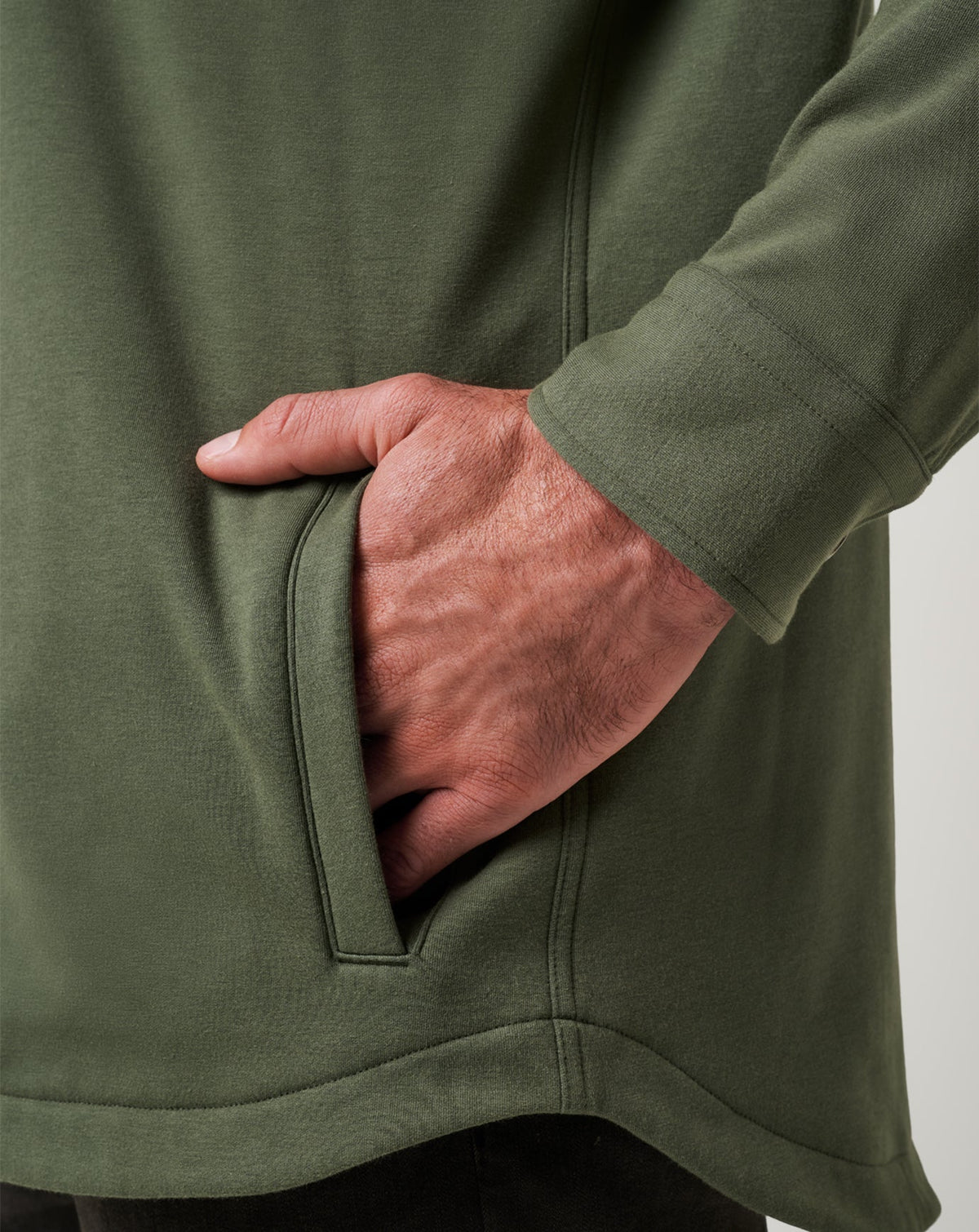 Cloud Shirt Jacket Dark Olive | Travis Mathew Customer Favorite