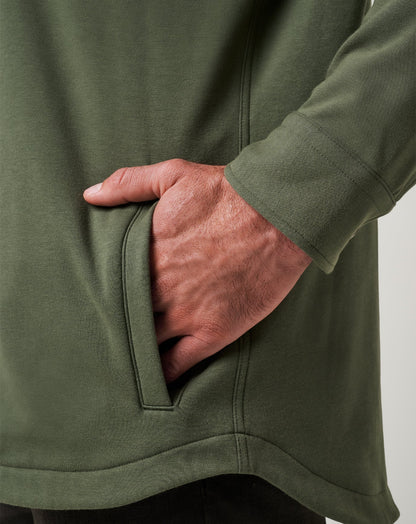 Cloud Shirt Jacket Dark Olive | Travis Mathew Customer Favorite