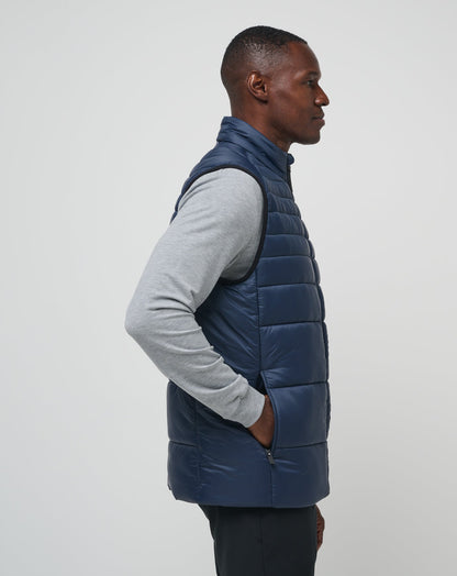 Aves Tech Puffer Vest Total Eclipse | Travis Mathew Deals