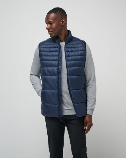 Aves Tech Puffer Vest Total Eclipse | Travis Mathew Deals