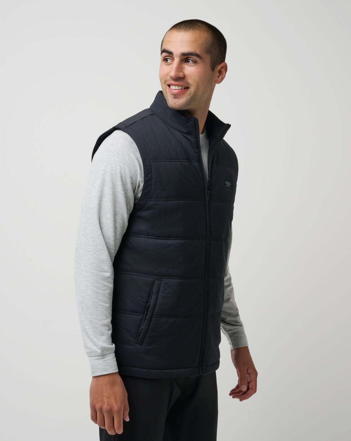 Palisades Puffer Vest Black | Travis Mathew Popular