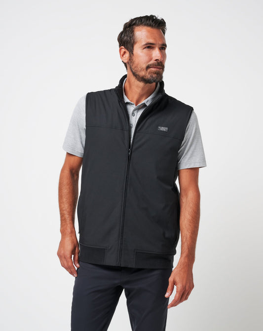 Wanderlust Vest Black | Travis Mathew Customer Favorite