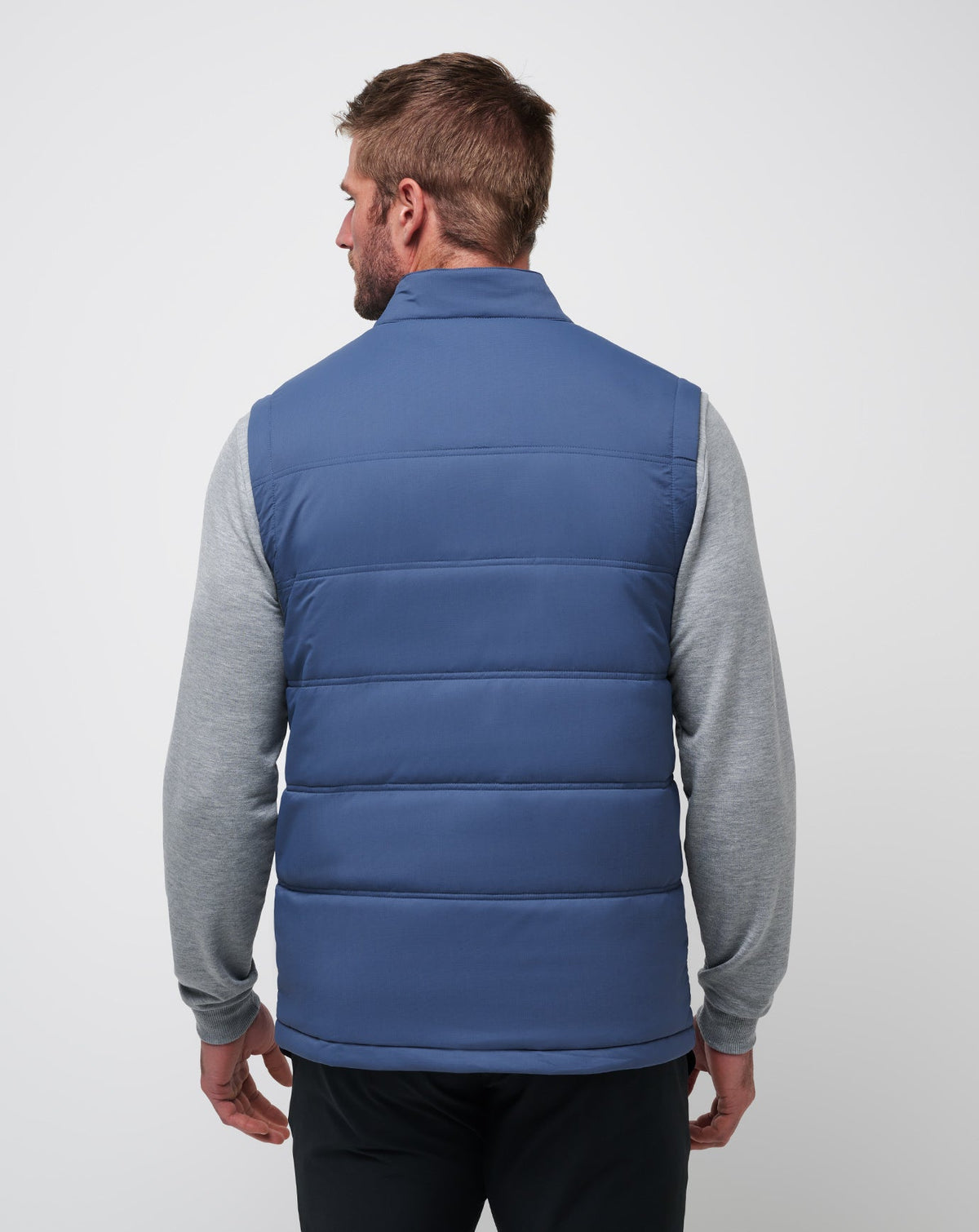 Palisades Puffer Vest Navy | Travis Mathew Deals