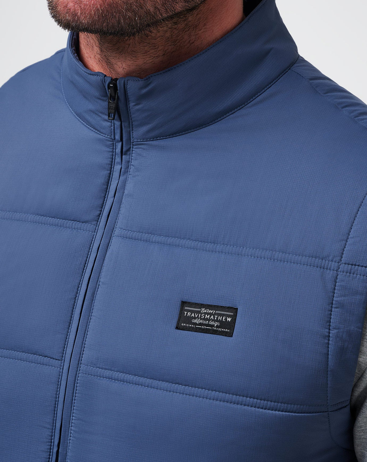 Palisades Puffer Vest Navy | Travis Mathew Deals