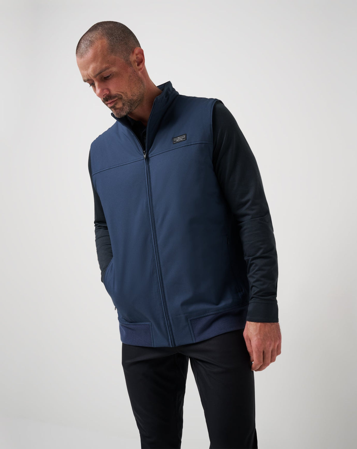 Wanderlust Vest Mood Indigo | Travis Mathew Best Price