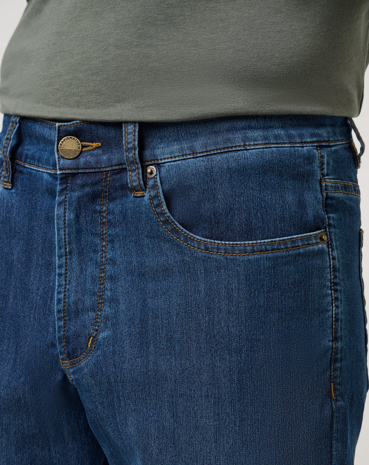 Legacy Featherweight Jeans Mid Blue | Travis Mathew Best Price