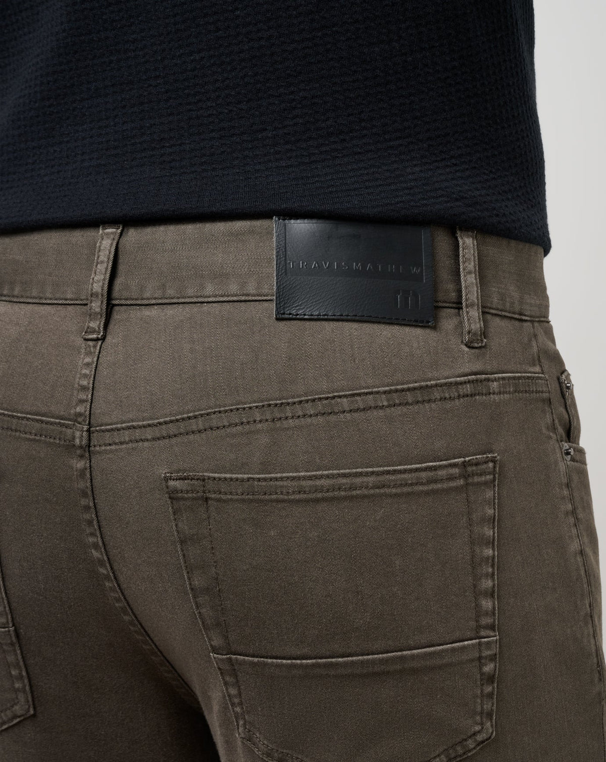 Legacy Featherweight Jeans Dark Green | Travis Mathew Great Value