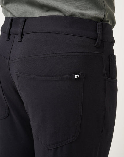 Open To Close Midweight Pant Black | Travis Mathew Trusted