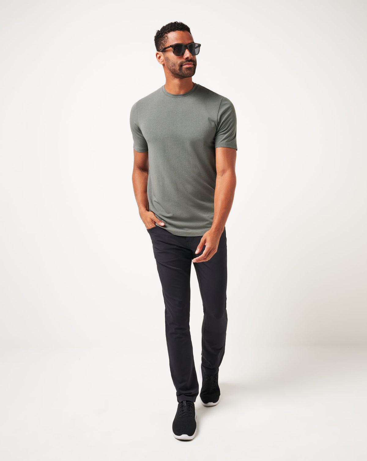 Open To Close Midweight Pant Black | Travis Mathew Trusted