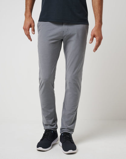 Open To Close Tech Chino Pant Heather Quiet Shade | Travis Mathew Popular