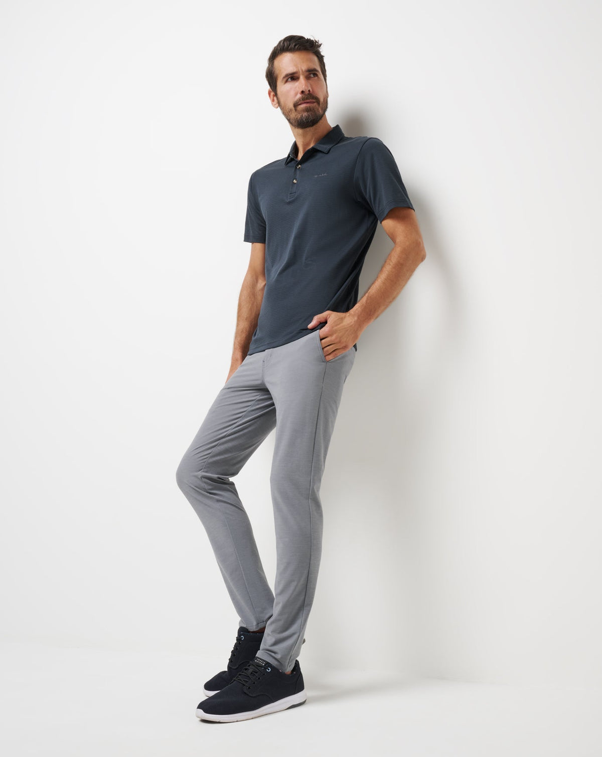 Open To Close Tech Chino Pant Heather Quiet Shade | Travis Mathew Popular