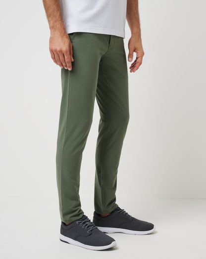 Open To Close Tech Chino Pant Thyme | Travis Mathew Exclusive
