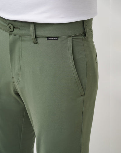 Open To Close Tech Chino Pant Thyme | Travis Mathew Exclusive