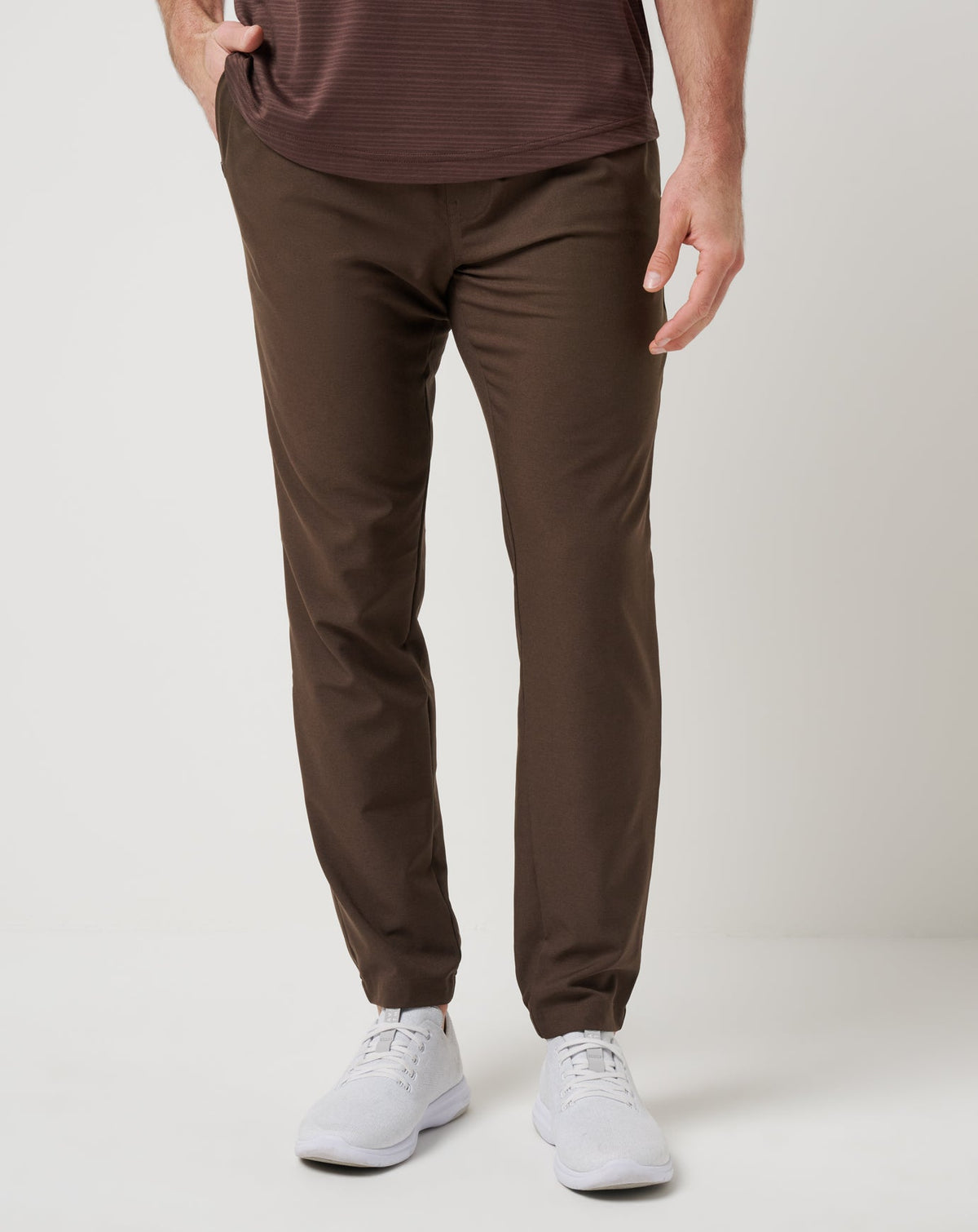 Victory Belt Pant Chocolate Brown | Travis Mathew Special Offer