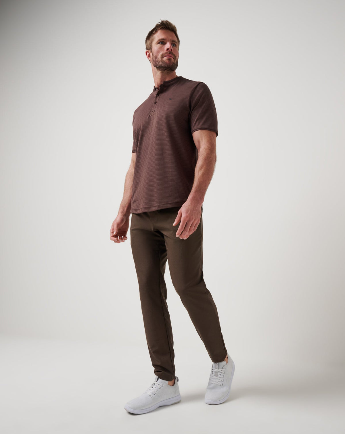 Victory Belt Pant Chocolate Brown | Travis Mathew Special Offer