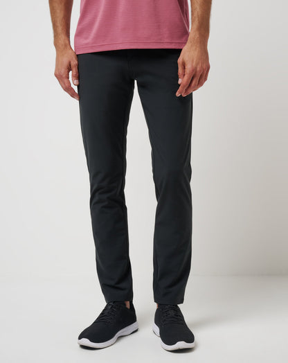 Open To Close Tech Chino Pant Black | Travis Mathew Everyday