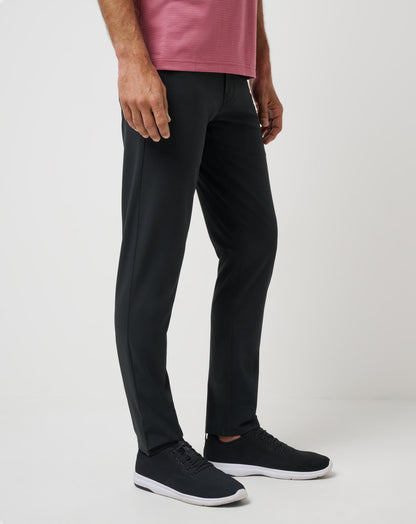 Open To Close Tech Chino Pant Black | Travis Mathew Everyday