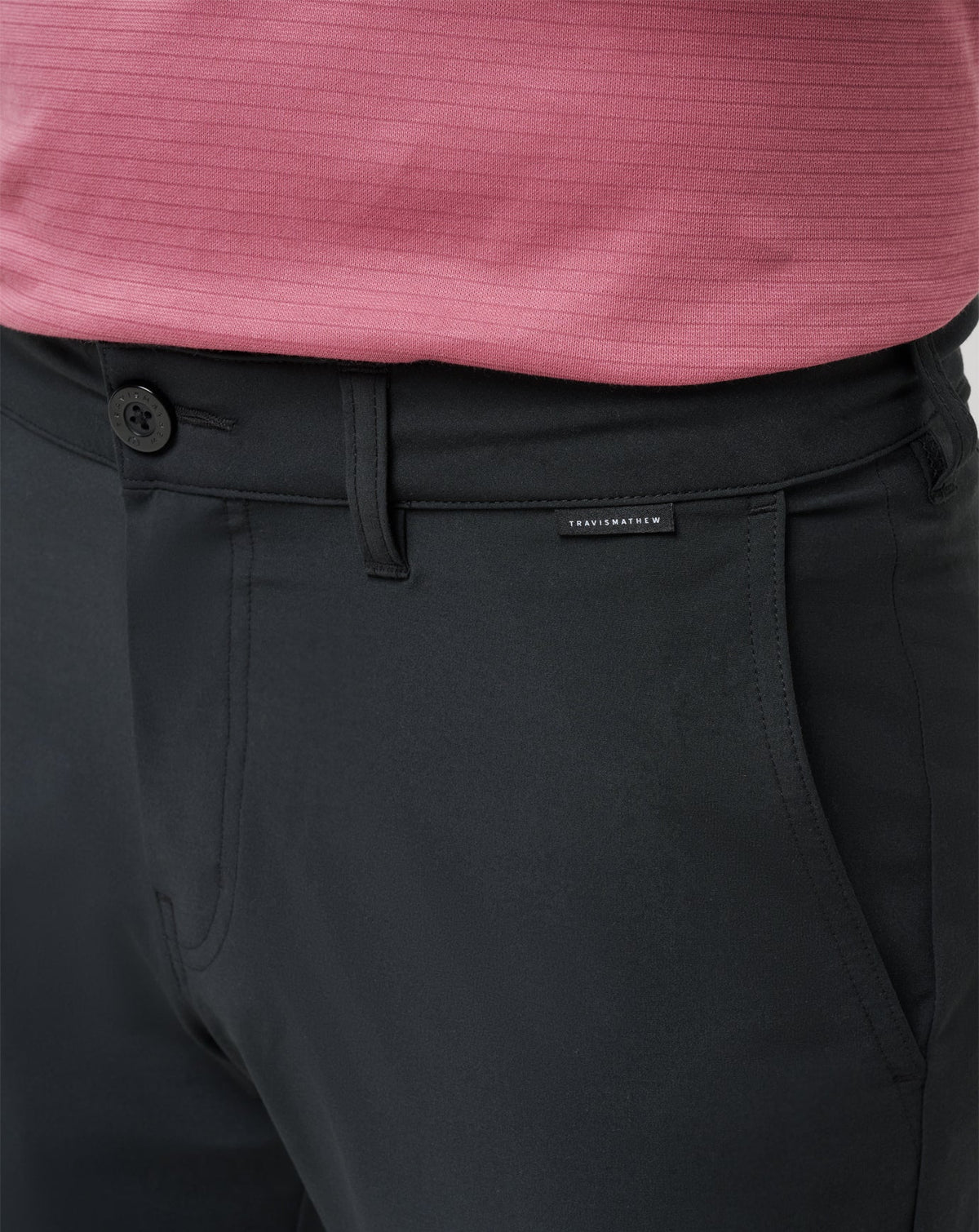 Open To Close Tech Chino Pant Black | Travis Mathew Everyday