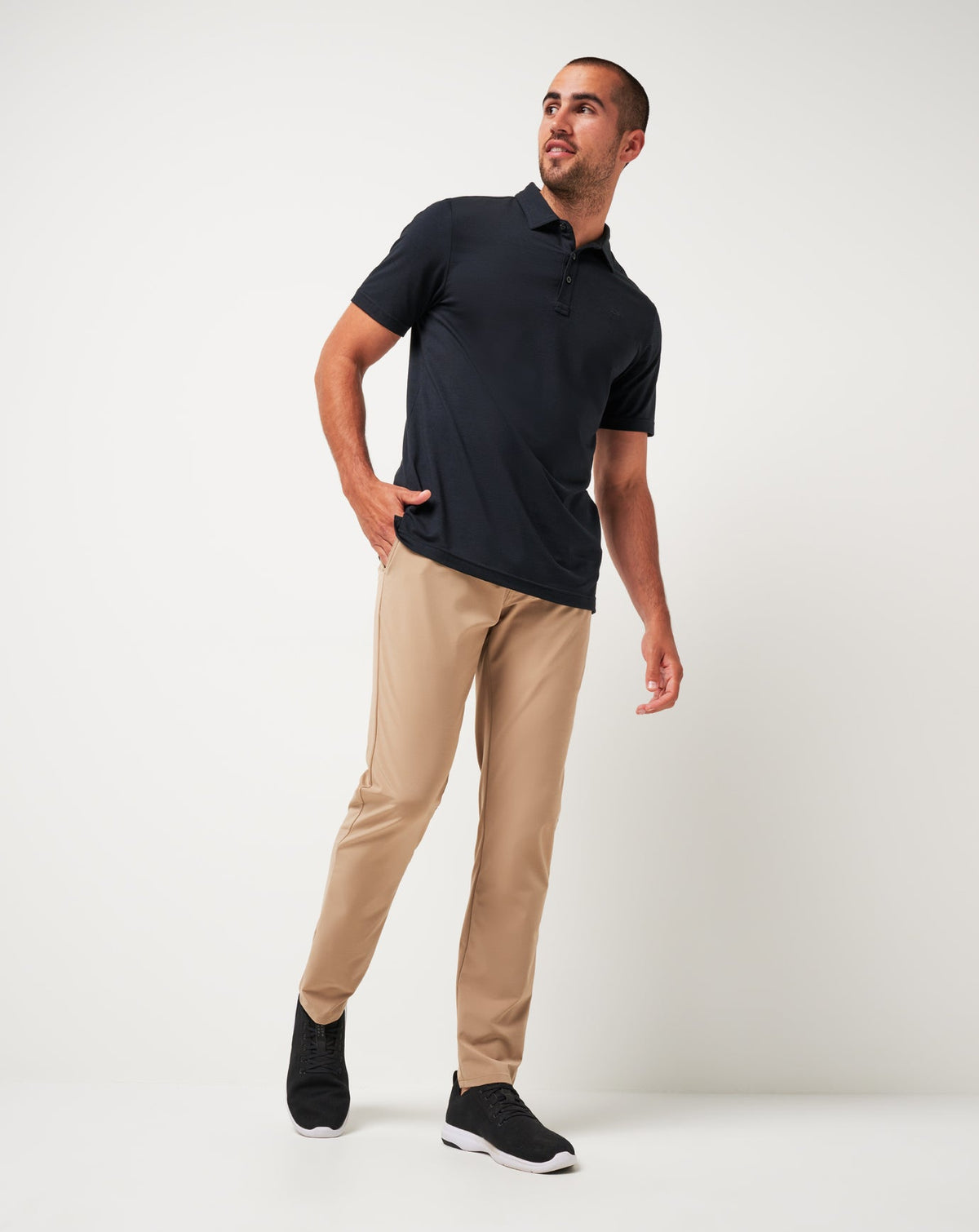 Open To Close Tech Chino Pant Khaki | Travis Mathew Quality