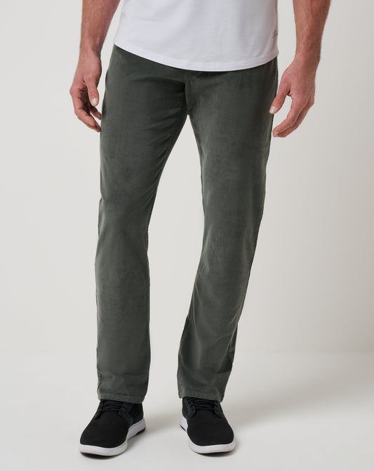 Start The Journey Corduroy Pant Dark Olive | Travis Mathew Best Seller
