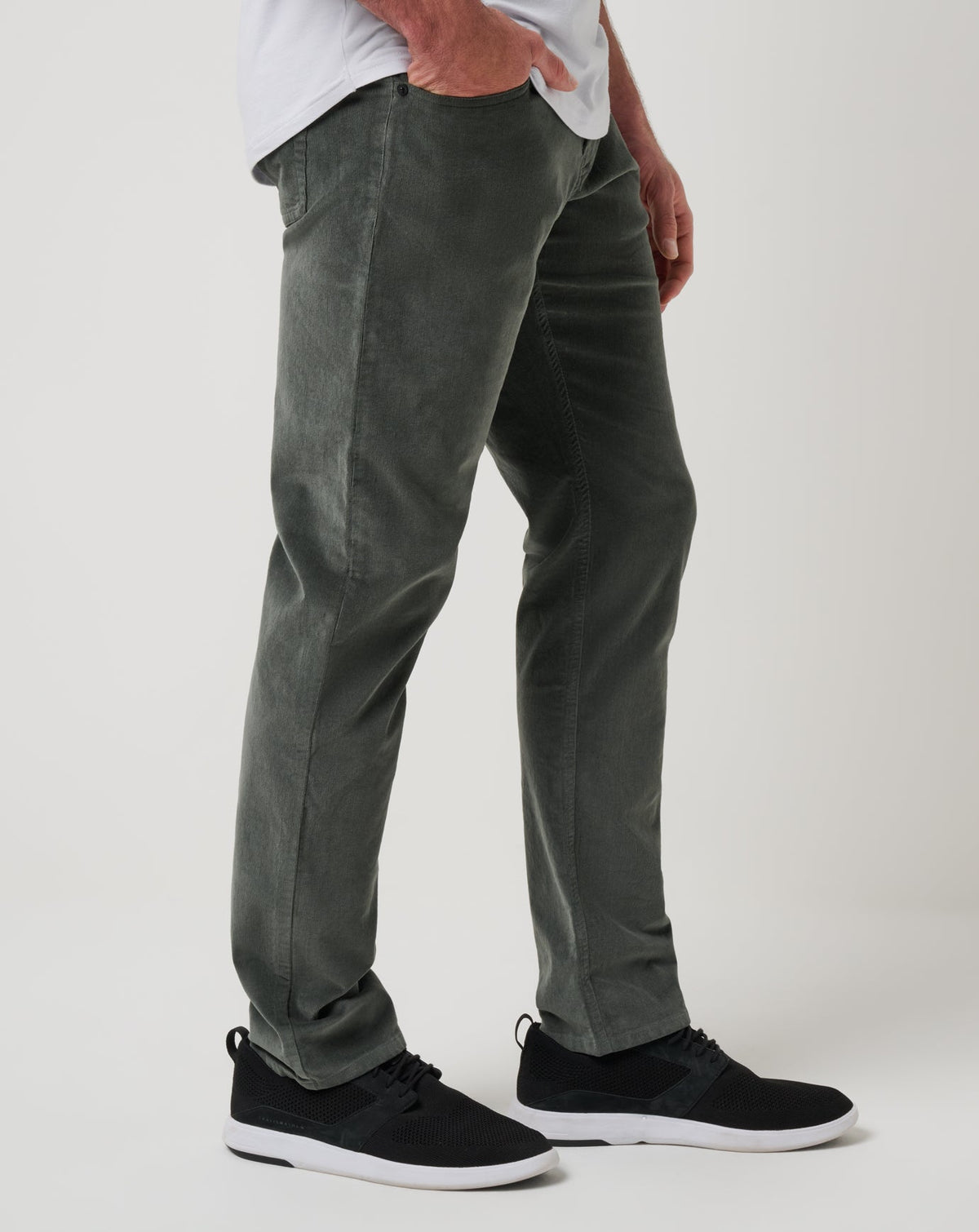 Start The Journey Corduroy Pant Dark Olive | Travis Mathew Best Seller