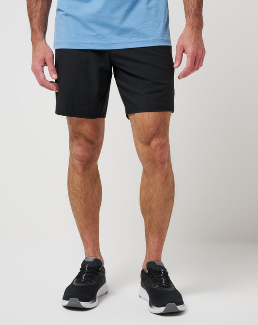 Wanderlust E-Waist Short 7.5In Black | Travis Mathew Special Offer