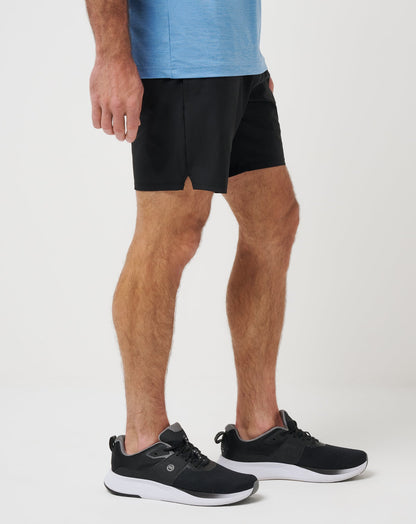 Wanderlust E-Waist Short 7.5In Black | Travis Mathew Special Offer