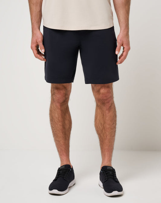 Tech Knit Short 9In Black | Travis Mathew Value