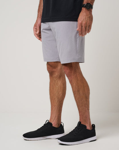 Beck 2.0 Short 10In Heather Sleet | Travis Mathew Deals