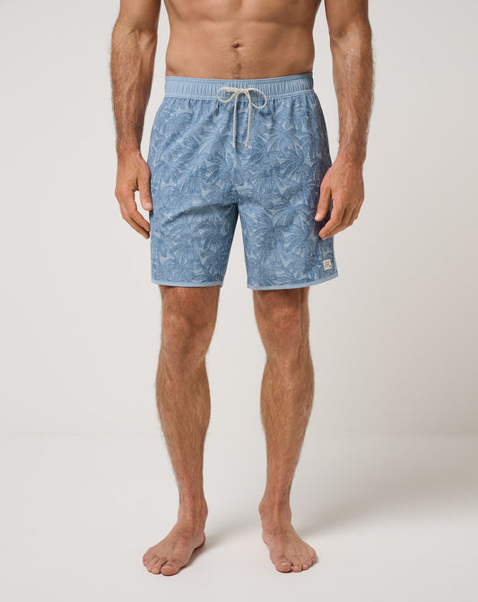 Tidal Whisper Boardshort 18In Ash Blue | Travis Mathew Sale
