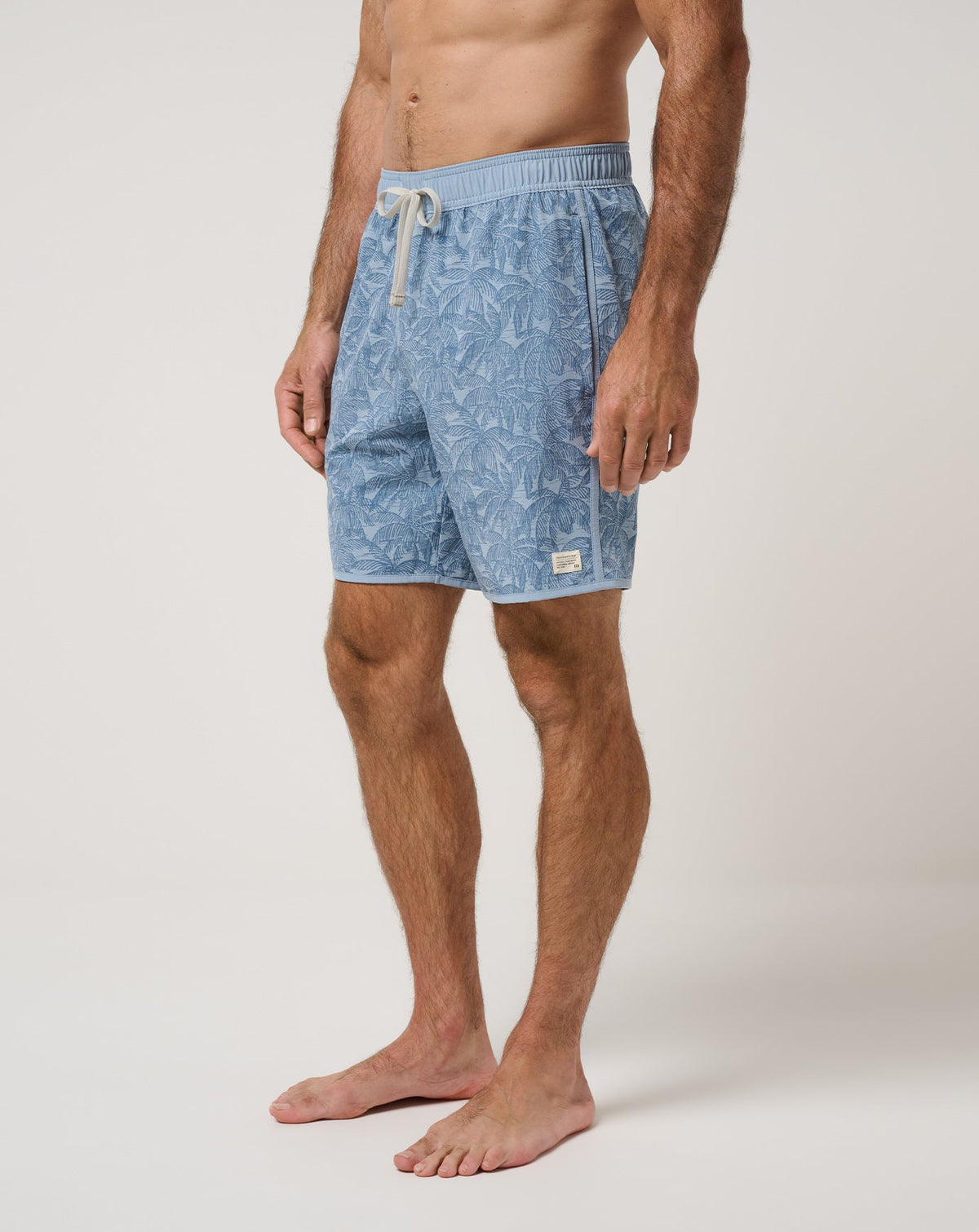 Tidal Whisper Boardshort 18In Ash Blue | Travis Mathew Sale