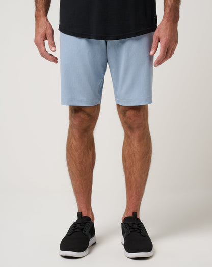Beck 2.0 Short 10In Heather Ash Blue | Travis Mathew Latest