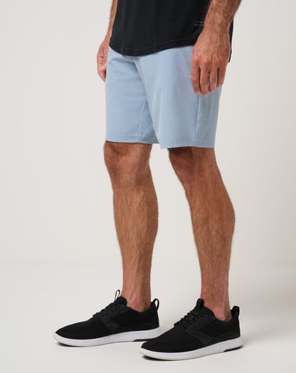 Beck 2.0 Short 10In Heather Ash Blue | Travis Mathew Latest