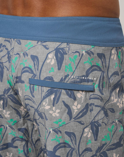Relationship Status Boardshort 18.5In Heather Grey | Travis Mathew Best Seller