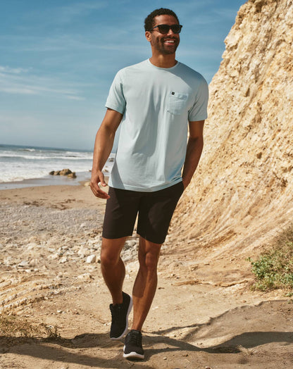 Wanderlust Short 9In Black | Travis Mathew Latest