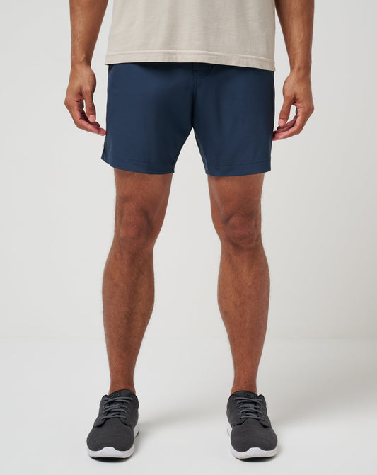 Wanderlust Short 7In Mood Indigo | Travis Mathew Classic