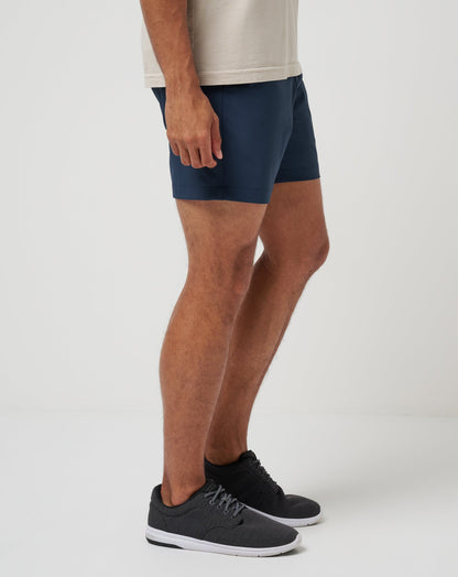 Wanderlust Short 7In Mood Indigo | Travis Mathew Classic