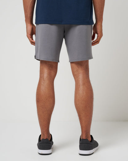 Fibercloud Short 8In Heather Grey | Travis Mathew Featured