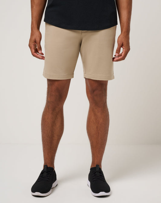 Stretchknit Short 8In Weathered Teak | Travis Mathew Featured