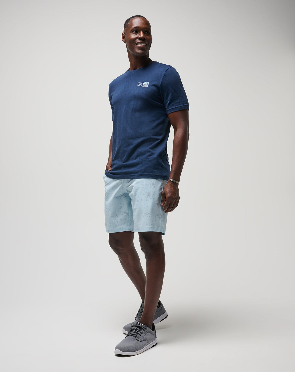 River Surfing Short 9In Dream Blue | Travis Mathew Smart Buy
