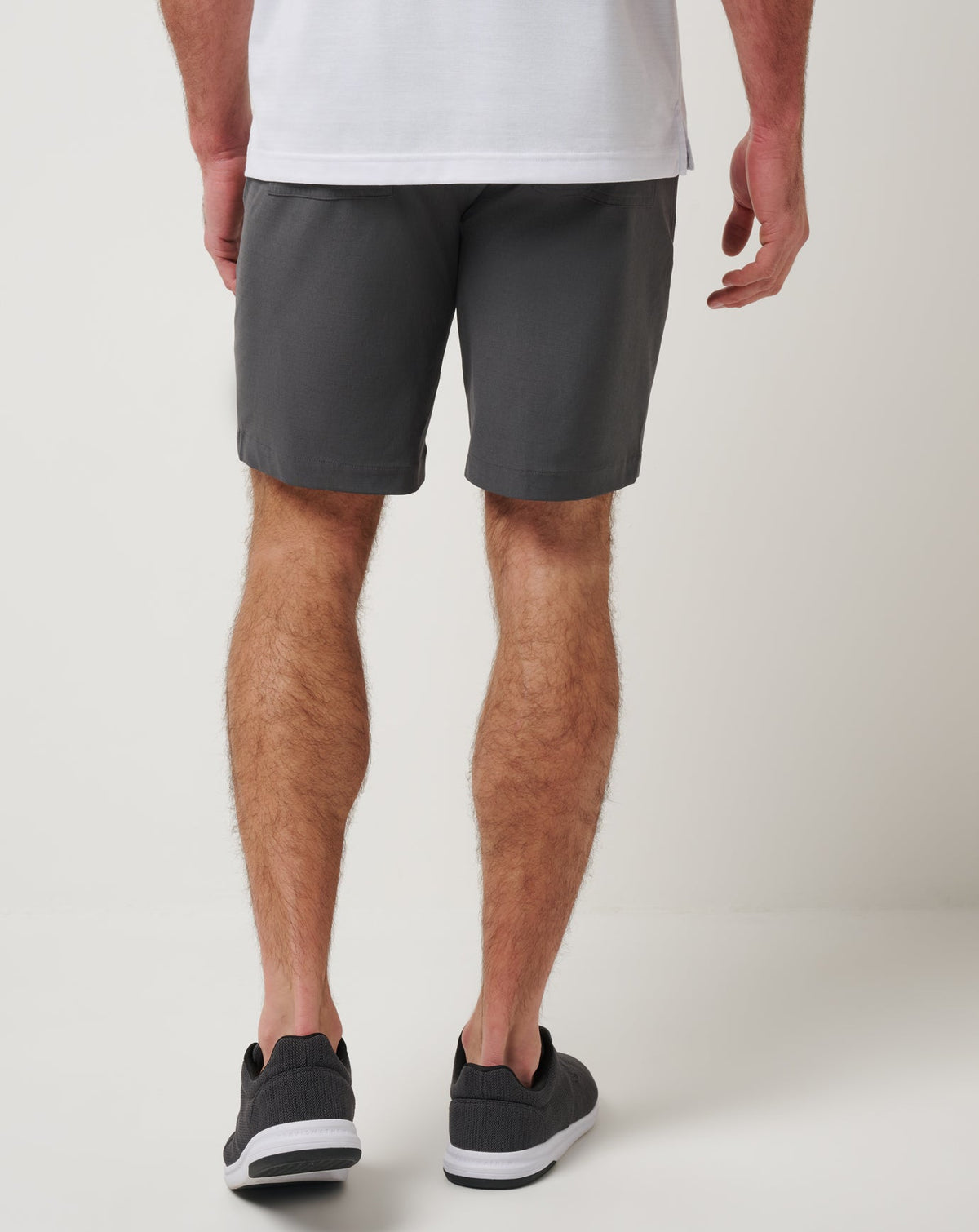 Travel Year Short 9In Grey Pinstripe | Travis Mathew Best Price
