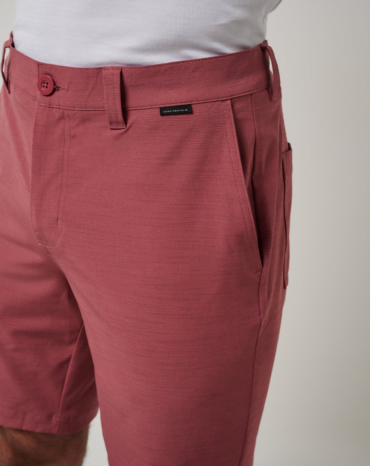 Travel Year Short 9In Heather Roan Rouge | Travis Mathew Hot Sale