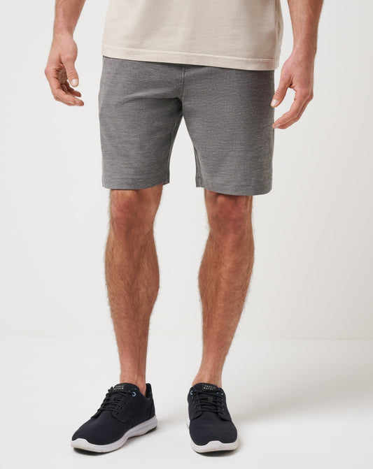 Adirondack Short 9In Heather Black | Travis Mathew Best Seller