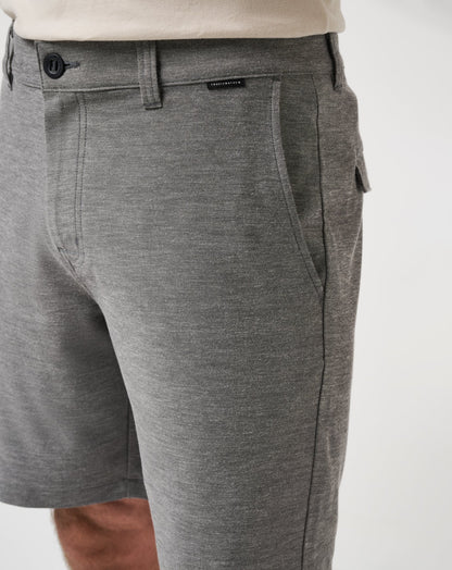 Adirondack Short 9In Heather Black | Travis Mathew Best Seller