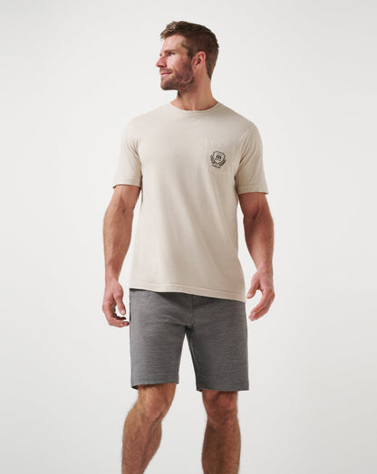 Adirondack Short 9In Heather Black | Travis Mathew Best Seller