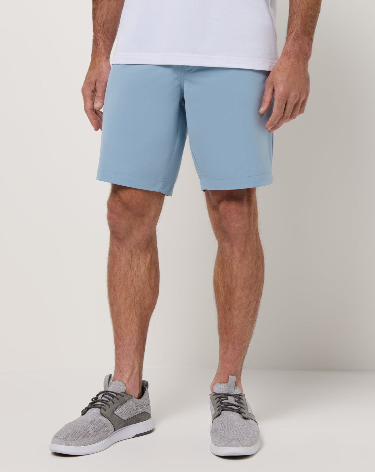 Tech Knit Short 9In Ash Blue | Travis Mathew Quality