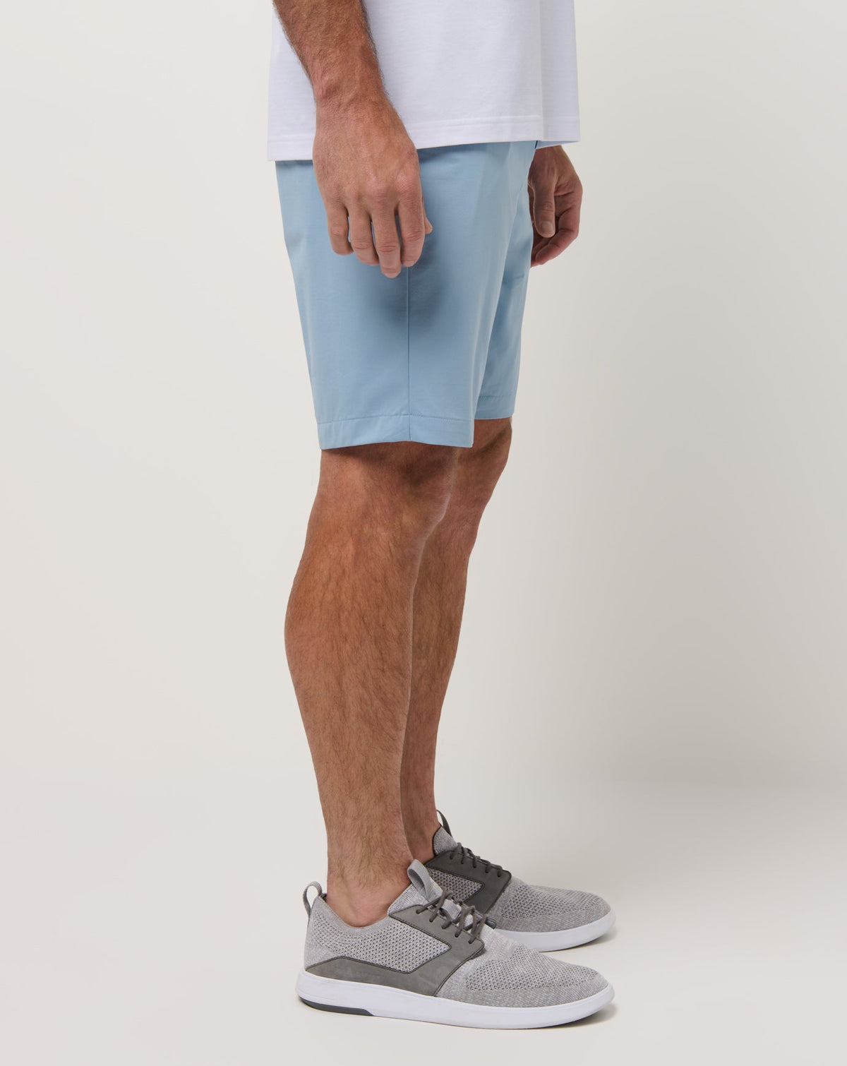 Tech Knit Short 9In Ash Blue | Travis Mathew Quality